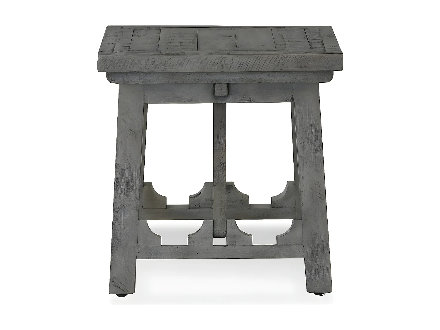 Table de chevet Bois Gris - Cidalie Décoration d'Autrefois