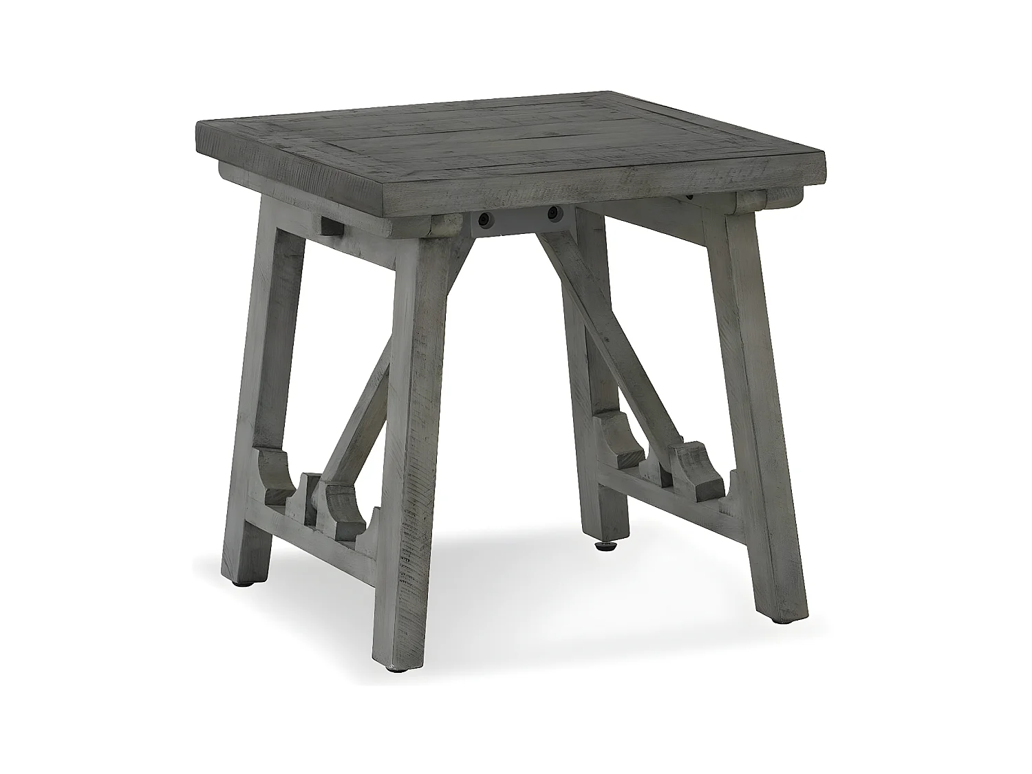Table de chevet Bois Gris - Cidalie Décoration d'Autrefois