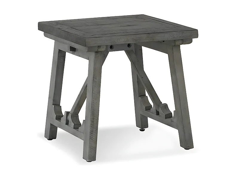 Table de chevet Bois Gris - Cidalie Décoration d'Autrefois