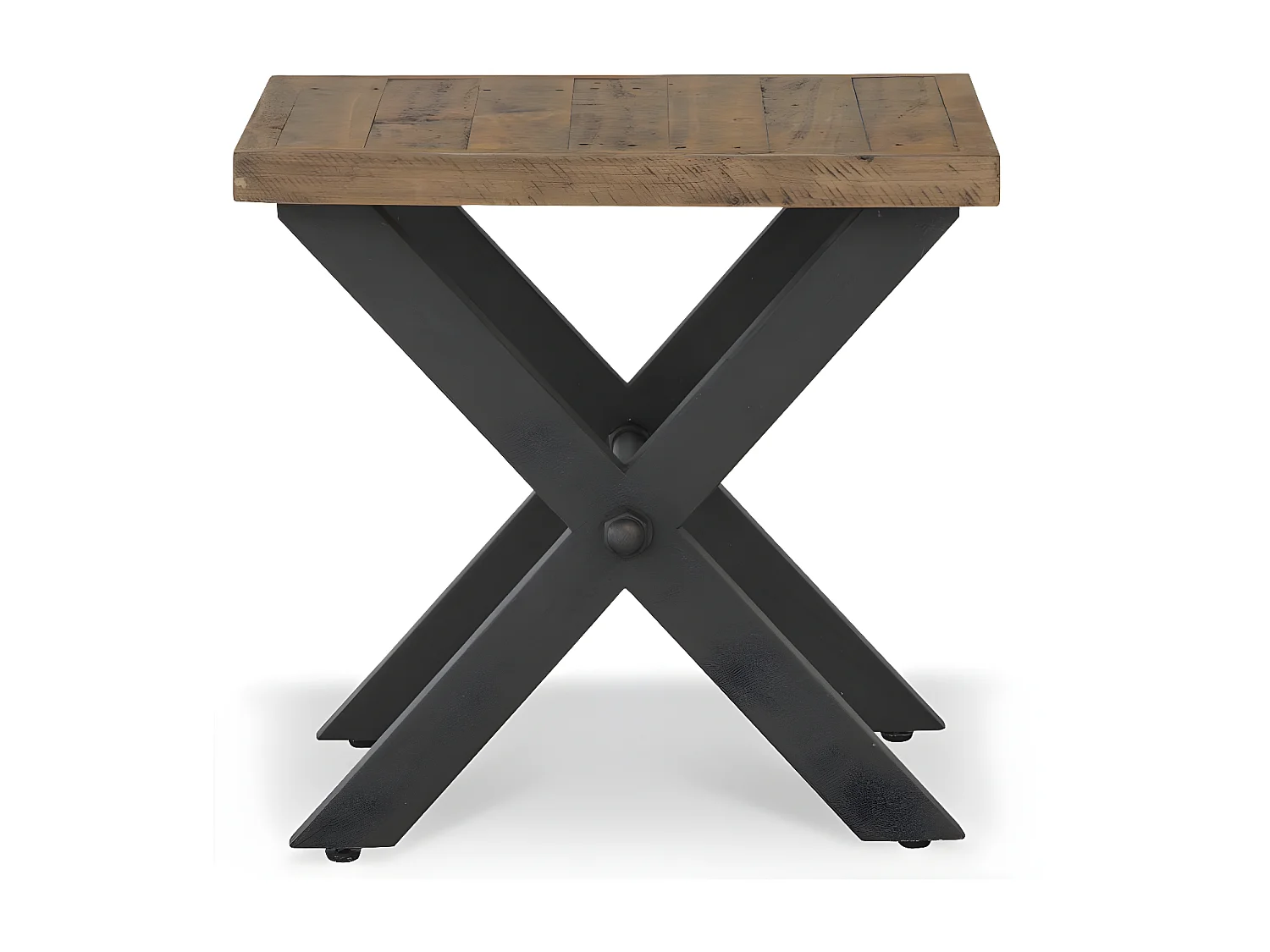 Table de chevet Bois Marron - Achilée Décoration d'Autrefois