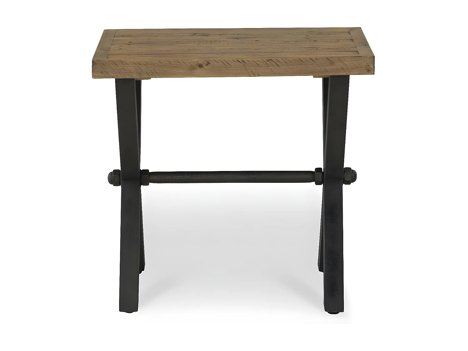 Table de chevet Bois Marron - Achilée Décoration d'Autrefois