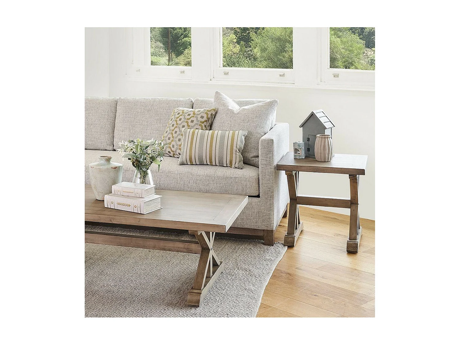 Table de chevet Bois Marron - Gracienne Décoration d'Autrefois