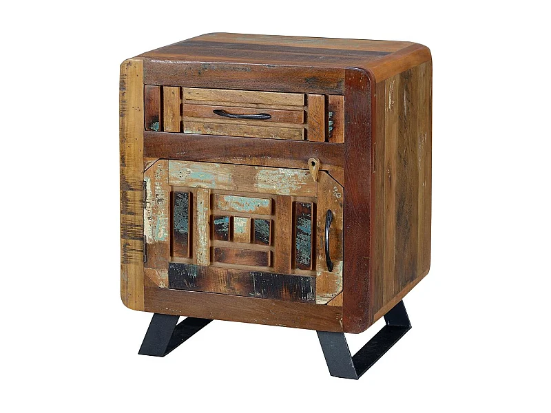 Kommode  aus recyceltem Holz