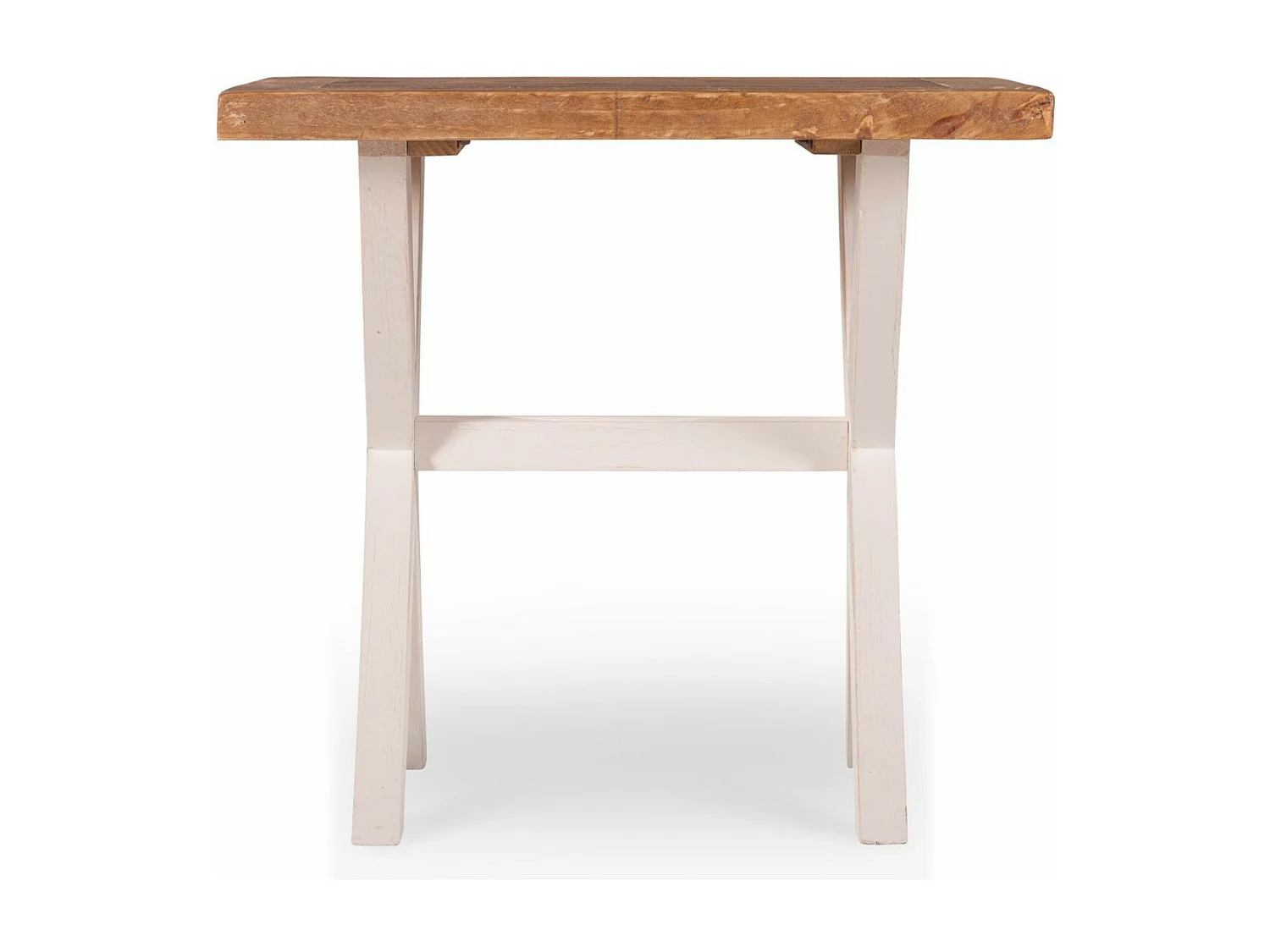 Table de chevet Bois Blanc - Bréanna Décoration d'Autrefois