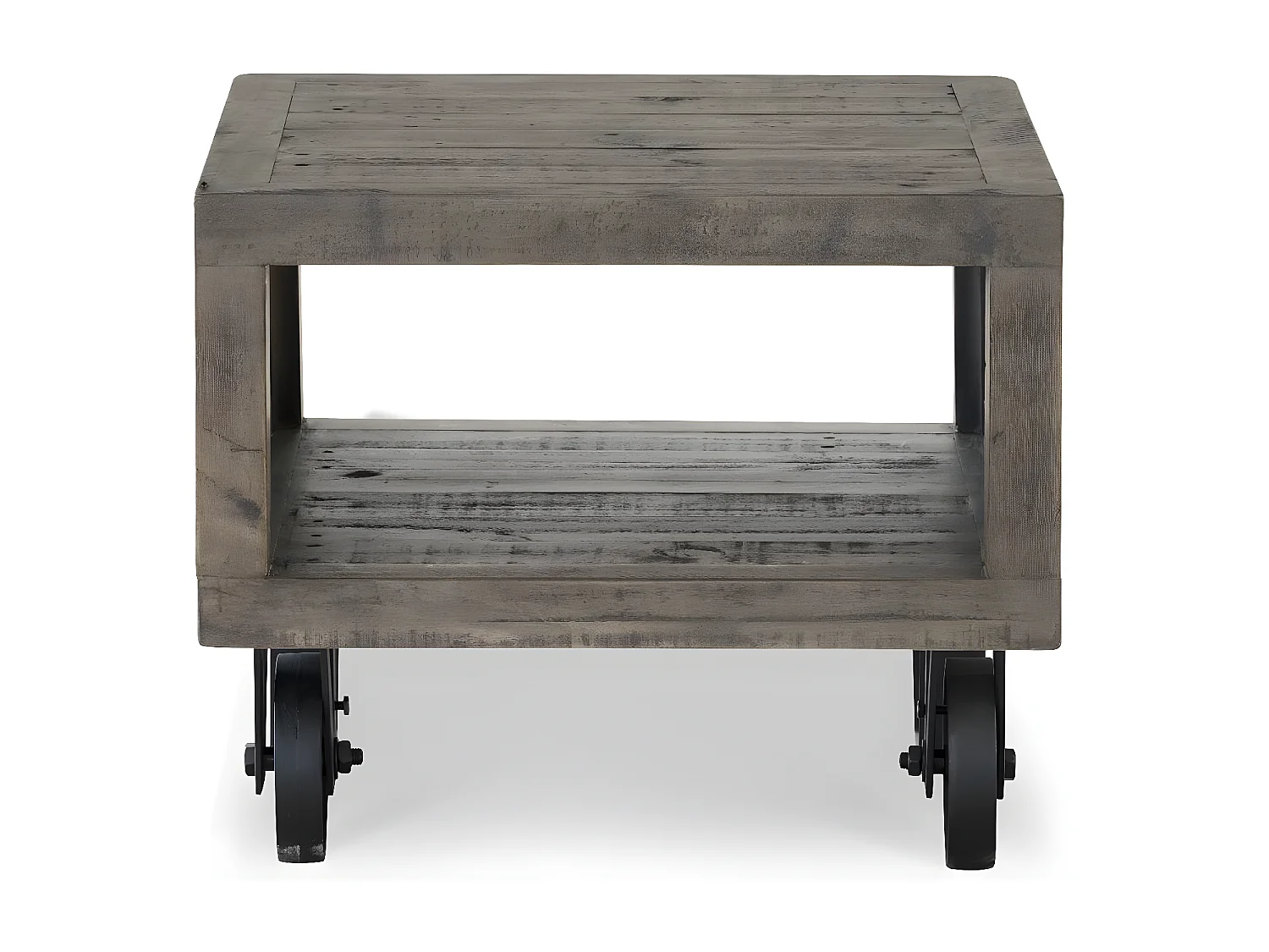 Table de chevet Bois Marron - Sidéline Décoration d'Autrefois