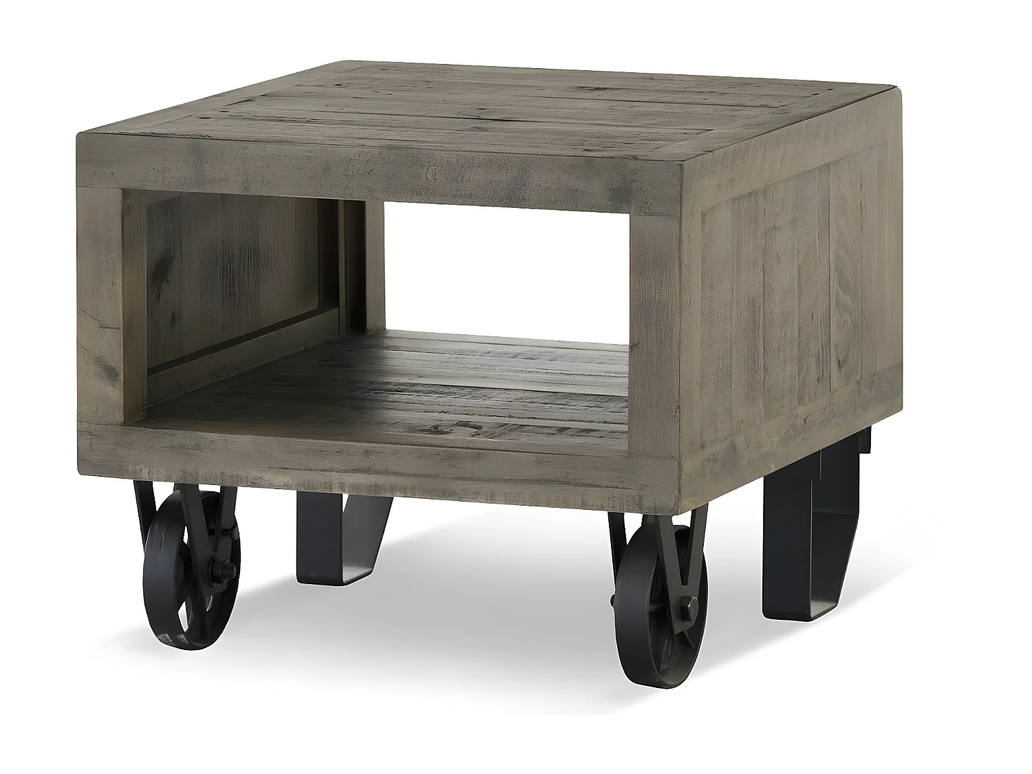 Table de chevet Bois Marron - Sidéline Décoration d'Autrefois