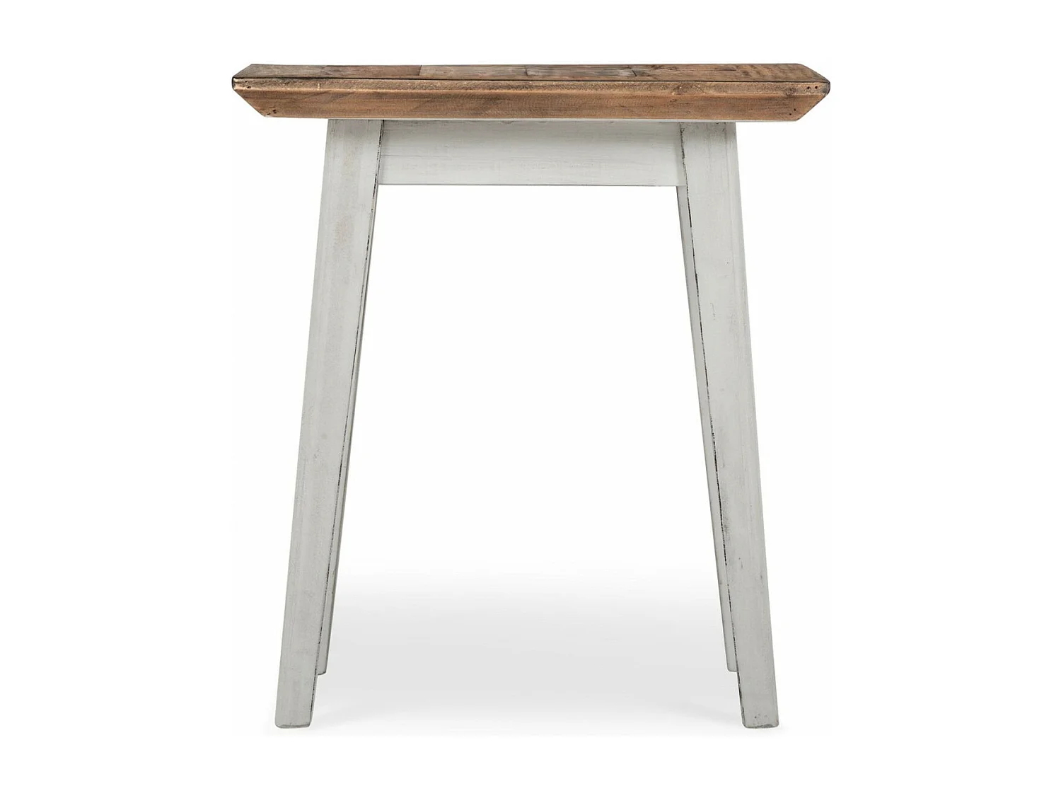 Table de chevet Bois Blanc - Nastasie Décoration d'Autrefois