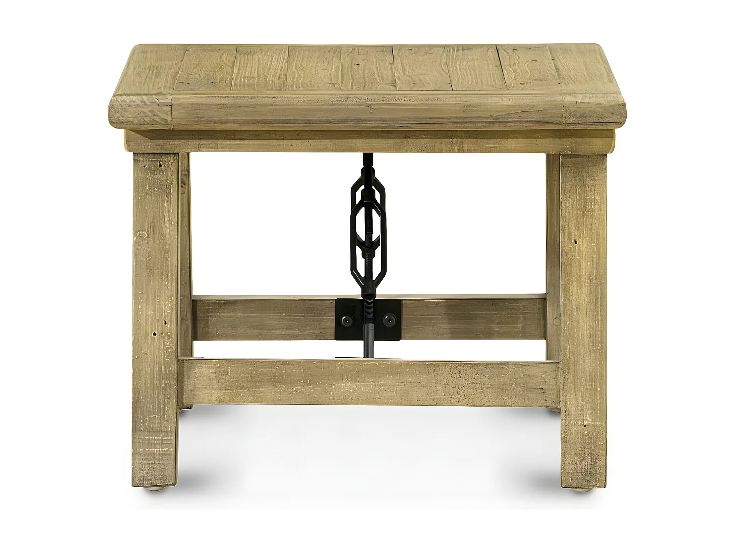 Table de chevet Bois Marron - Odénie Décoration d'Autrefois