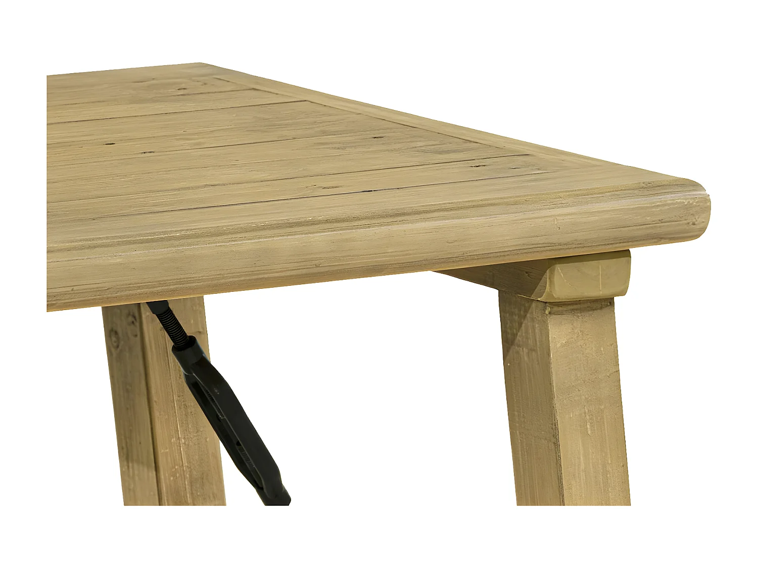 Table de chevet Bois Marron - Odénie Décoration d'Autrefois