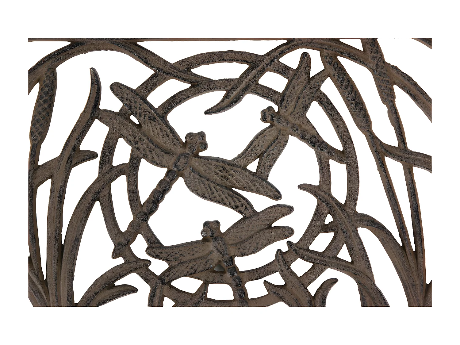 Paillasson rectangulaire fonte Fonte Marron - Décoration d'Autrefois