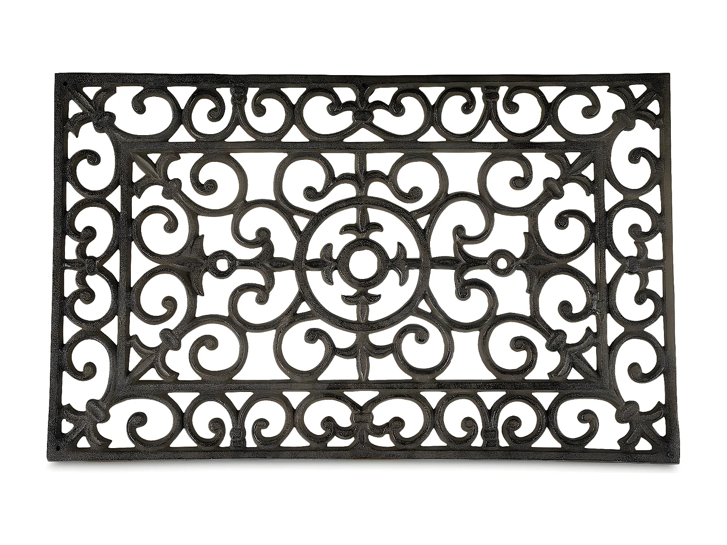 Paillasson rectangulaire fonte Fonte Marron - Décoration d'Autrefois