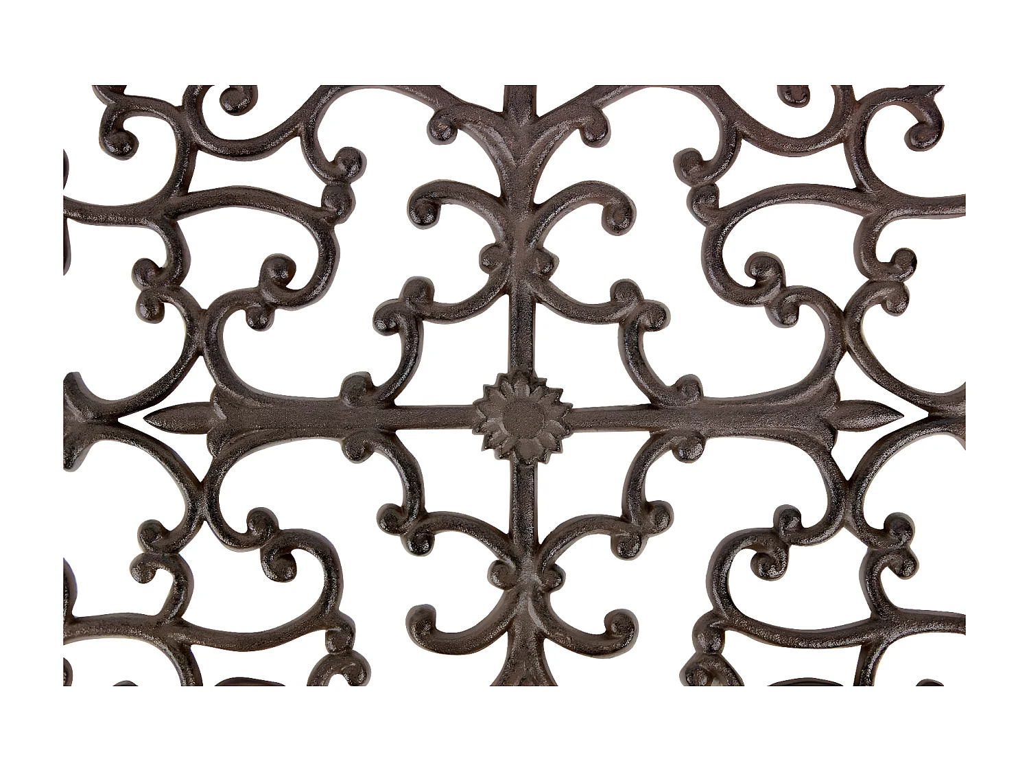 Paillasson rectangulaire fonte Fonte Marron - Décoration d'Autrefois