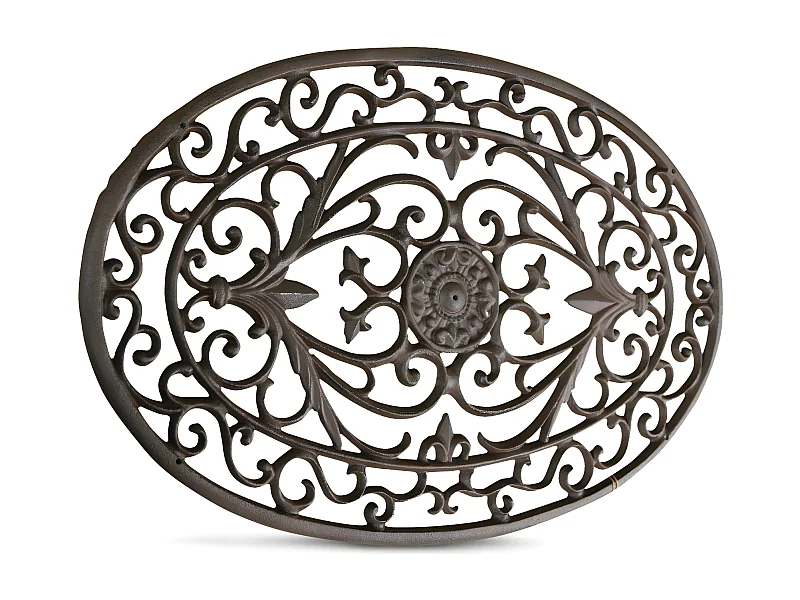 Paillasson lune fonte Fonte Marron - Décoration d'Autrefois