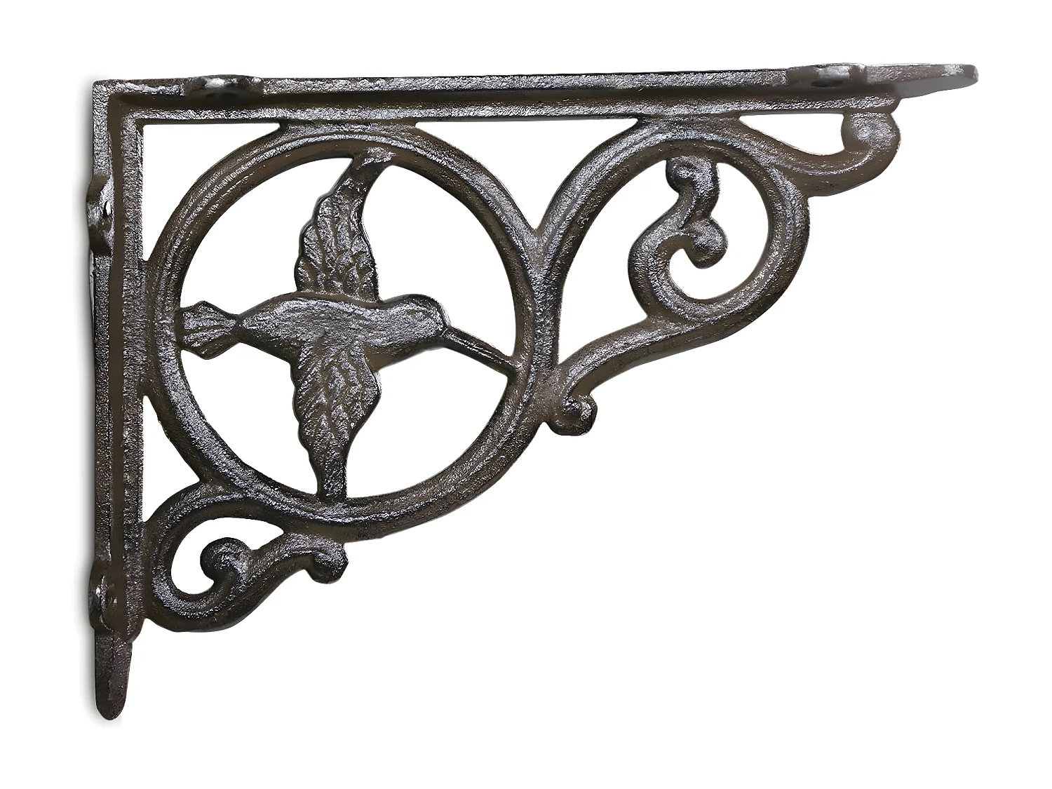 Crédence oiseau fonte Fonte Marron - Décoration d'Autrefois