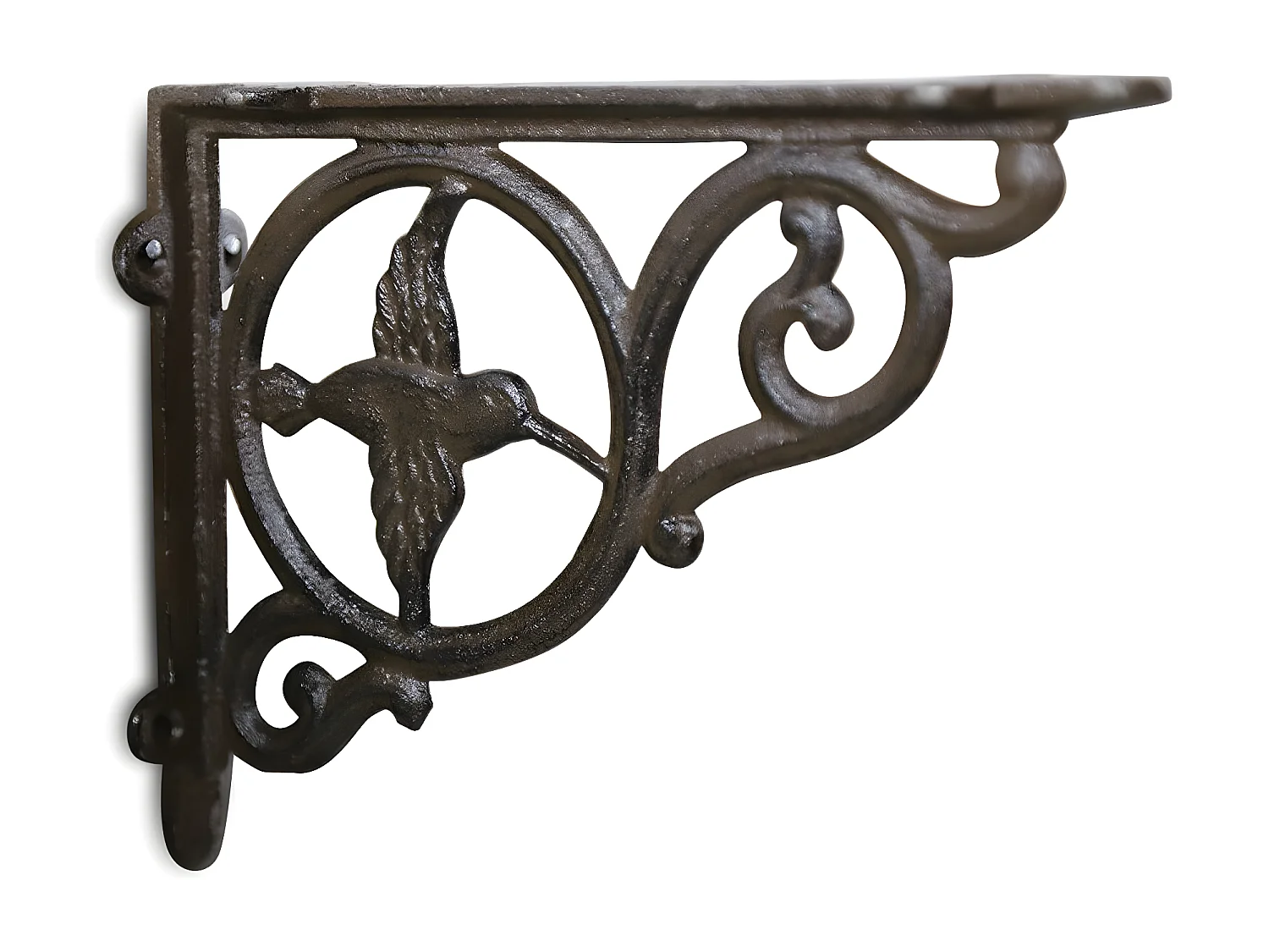 Crédence oiseau fonte Fonte Marron - Décoration d'Autrefois