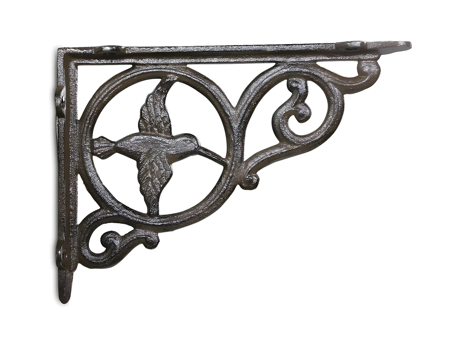 Crédence oiseau fonte Fonte Marron - Décoration d'Autrefois