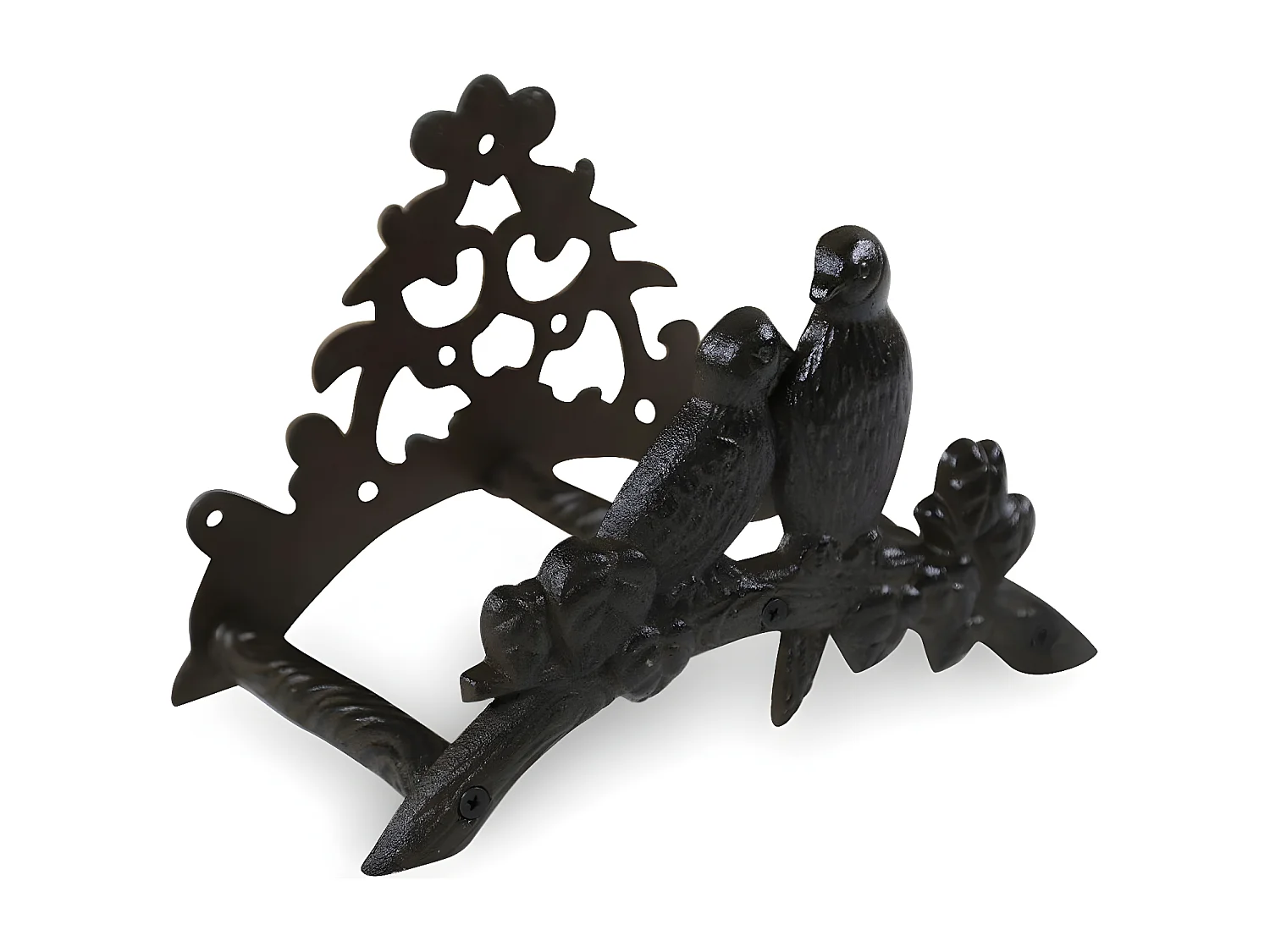 Support tuyau arrosage fonte Fonte Marron - Décoration d'Autrefois