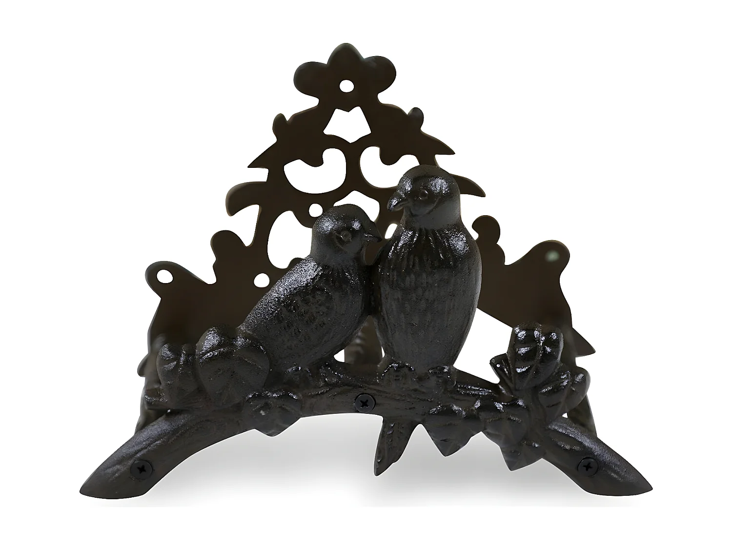 Support tuyau arrosage fonte Fonte Marron - Décoration d'Autrefois