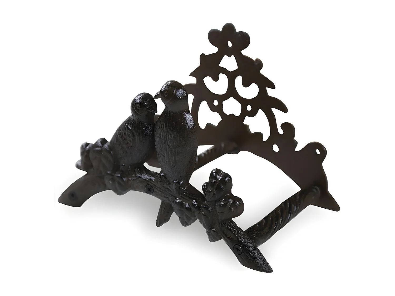 Support tuyau arrosage fonte Fonte Marron - Décoration d'Autrefois