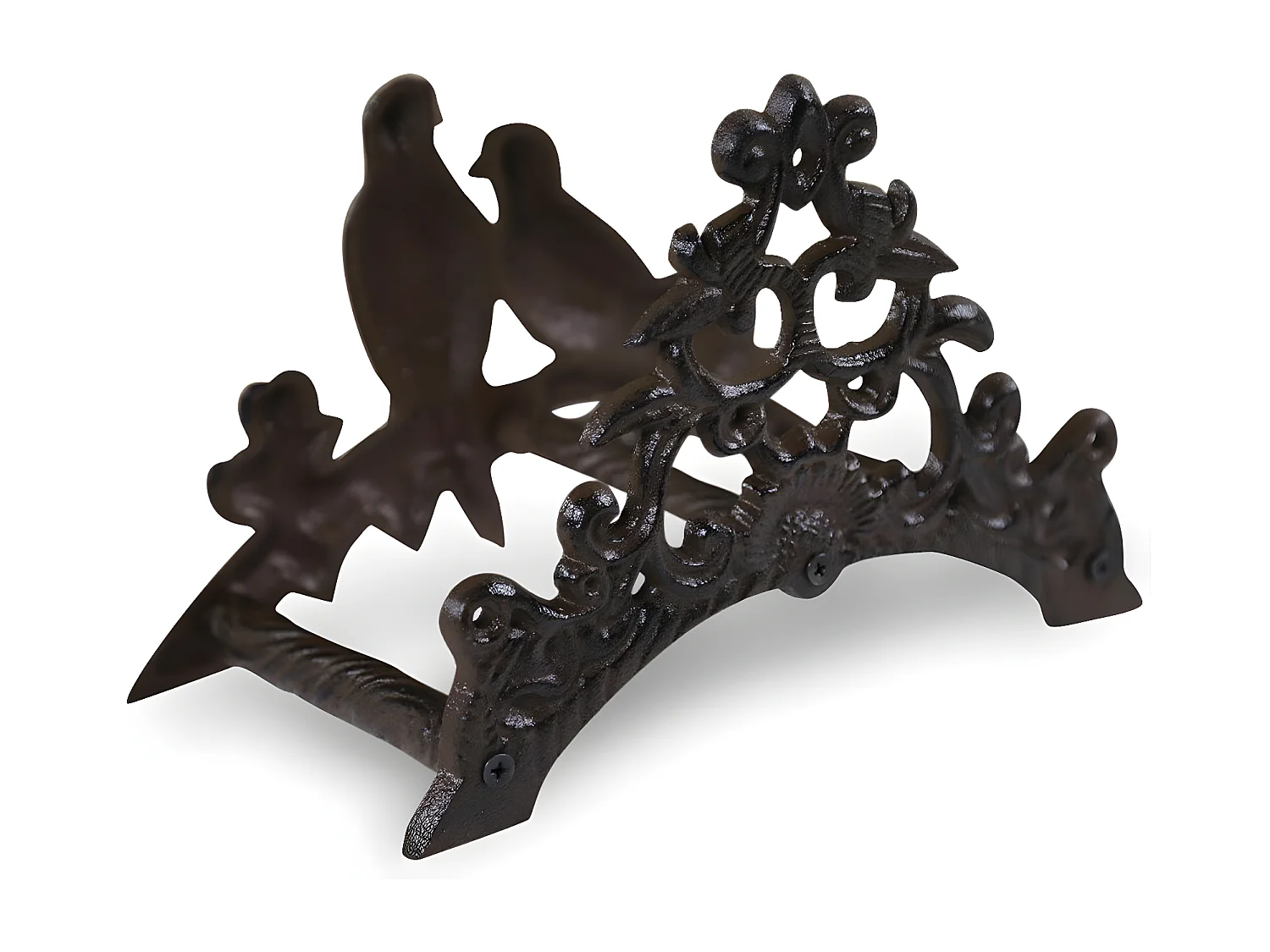 Support tuyau arrosage fonte Fonte Marron - Décoration d'Autrefois