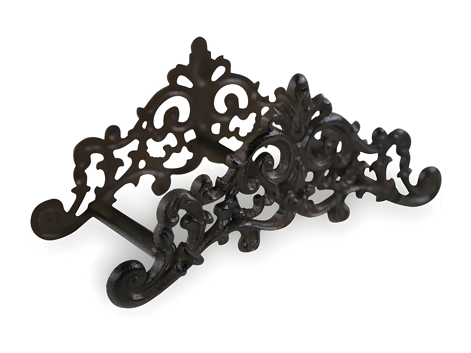 Support tuyau arrosage fonte Fonte Marron - Décoration d'Autrefois