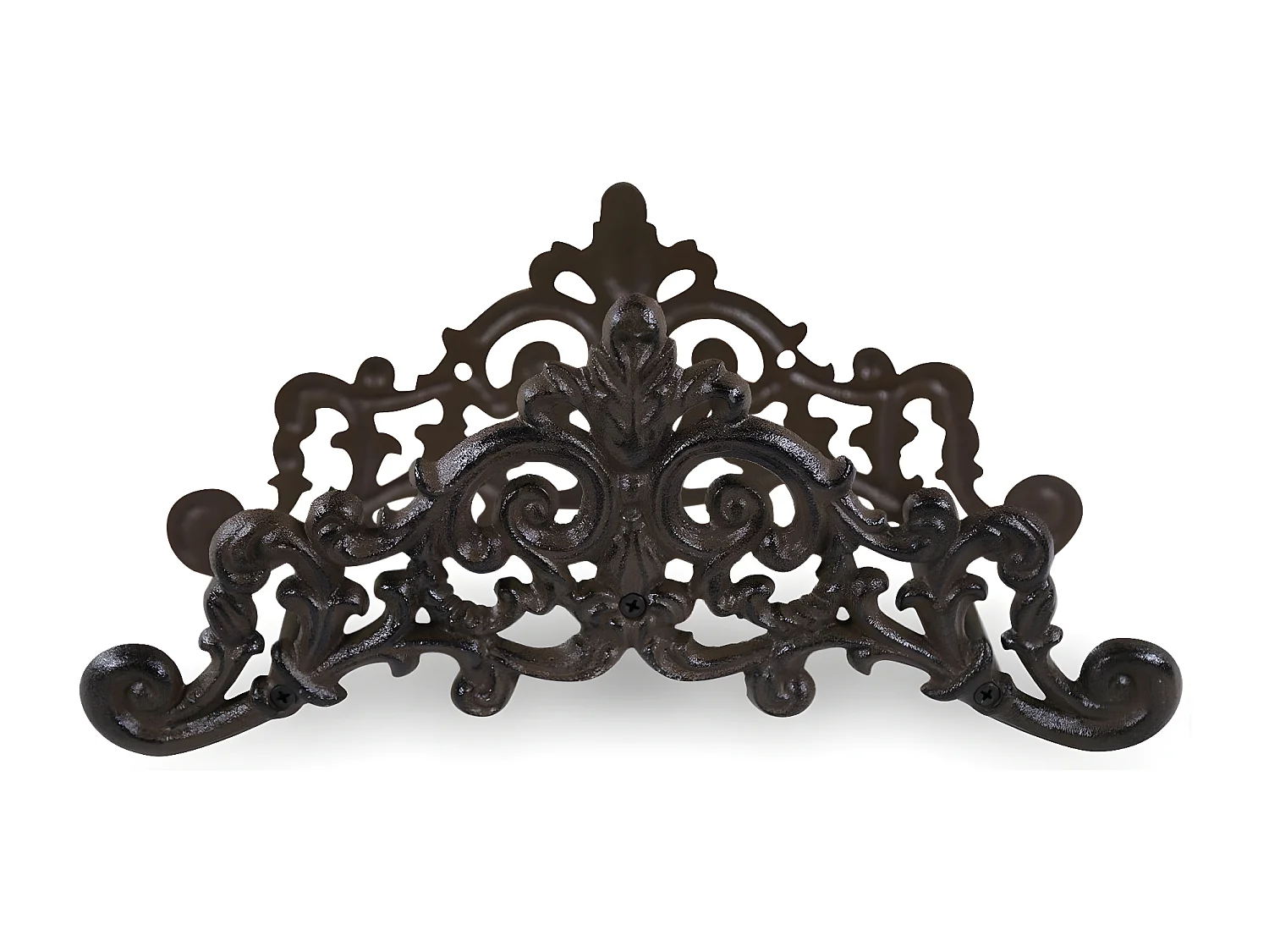 Support tuyau arrosage fonte Fonte Marron - Décoration d'Autrefois