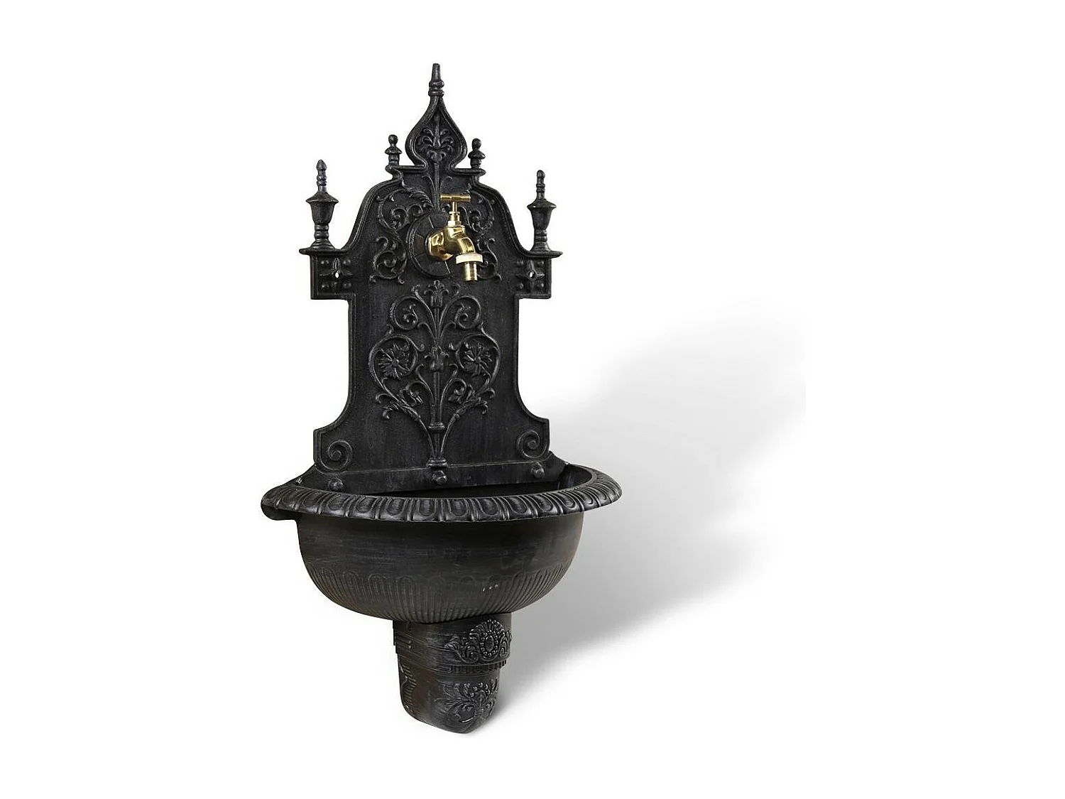 Fontaine de jardin Aluminium Gris - Décoration d'Autrefois