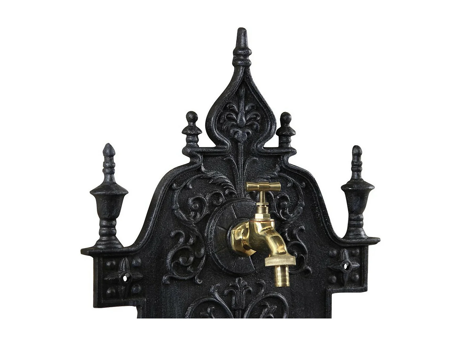 Fontaine de jardin Aluminium Gris - Décoration d'Autrefois