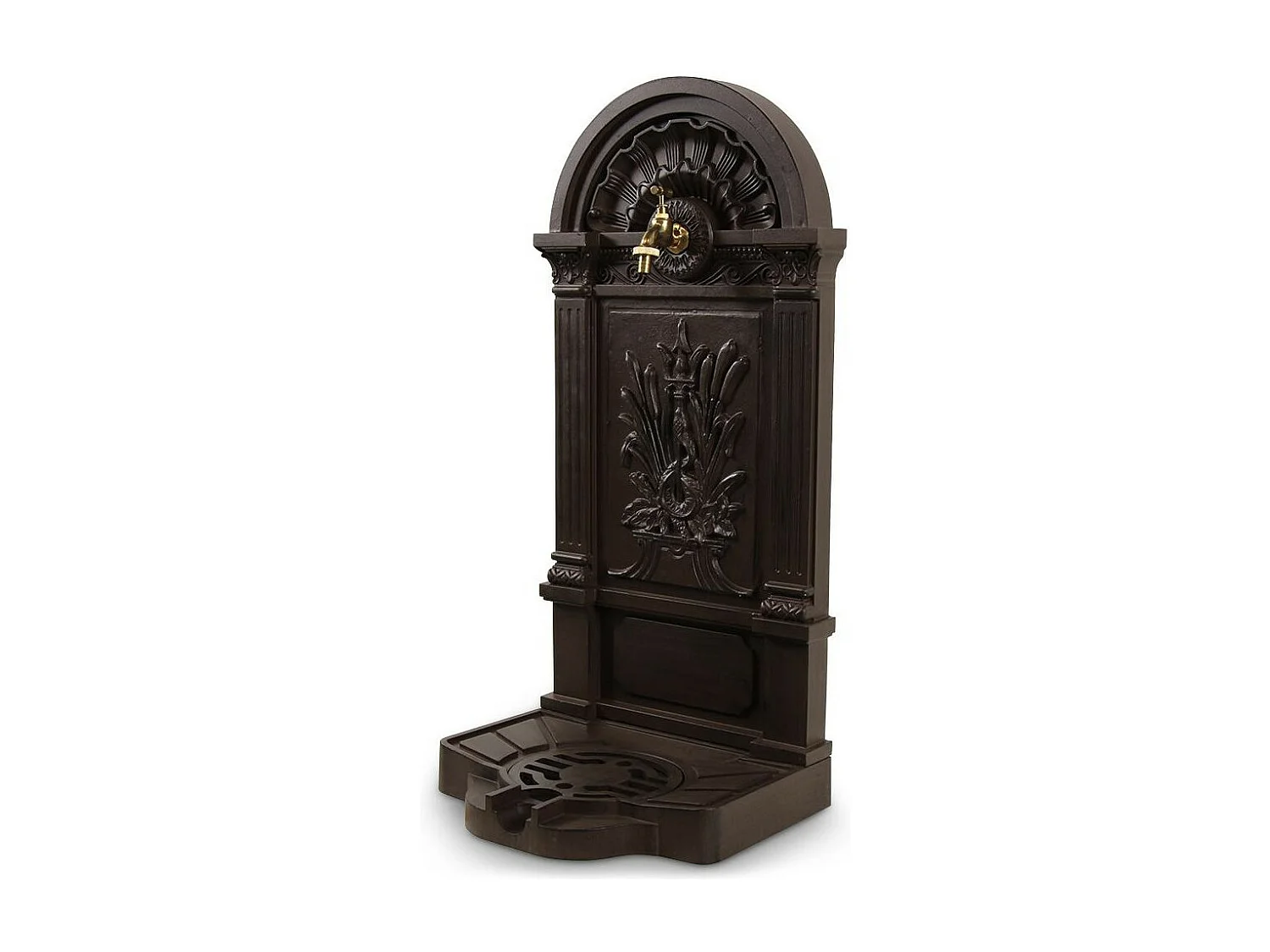 Fontaine de jardin Aluminium Marron - Décoration d'Autrefois