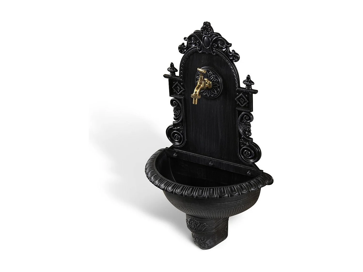 Fontaine de jardin Aluminium Gris - Décoration d'Autrefois