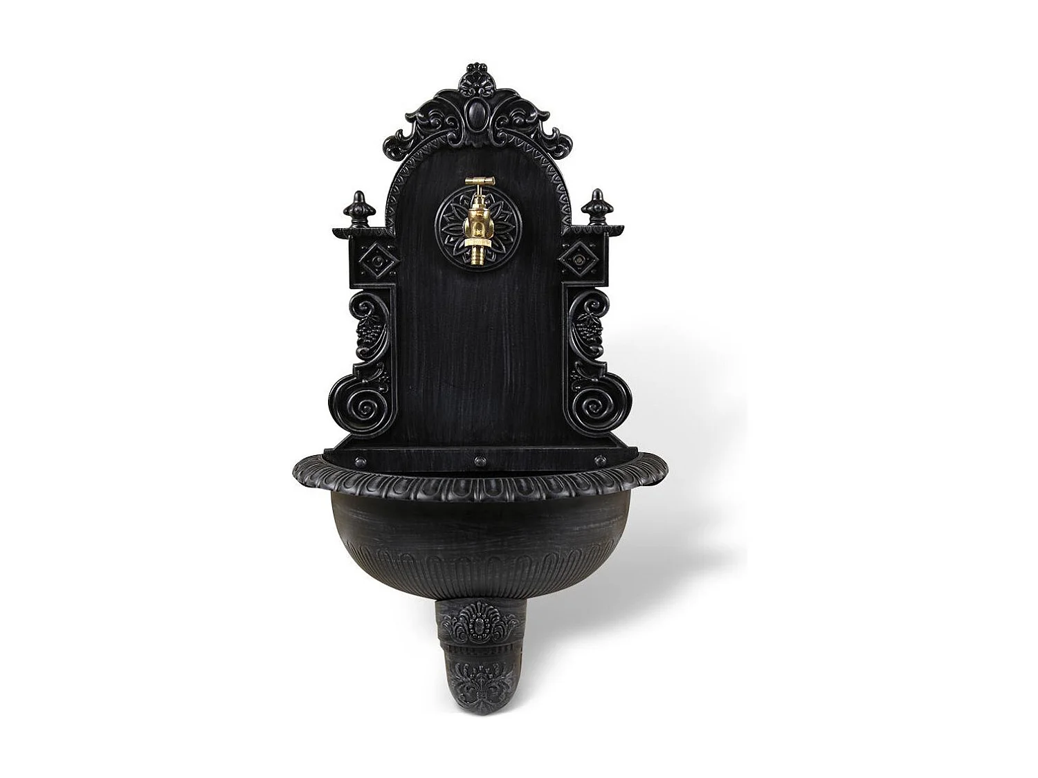 Fontaine de jardin Aluminium Gris - Décoration d'Autrefois