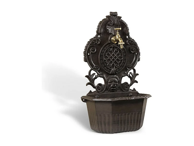 Fontaine de jardin Aluminium Marron - Décoration d'Autrefois