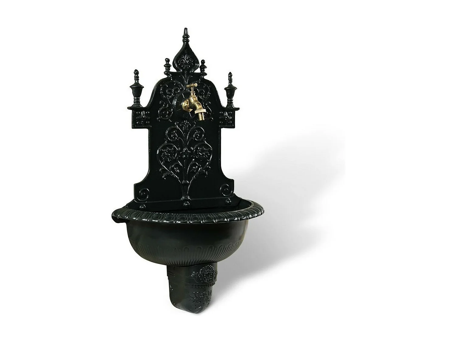 Fontaine de jardin Aluminium Vert - Décoration d'Autrefois