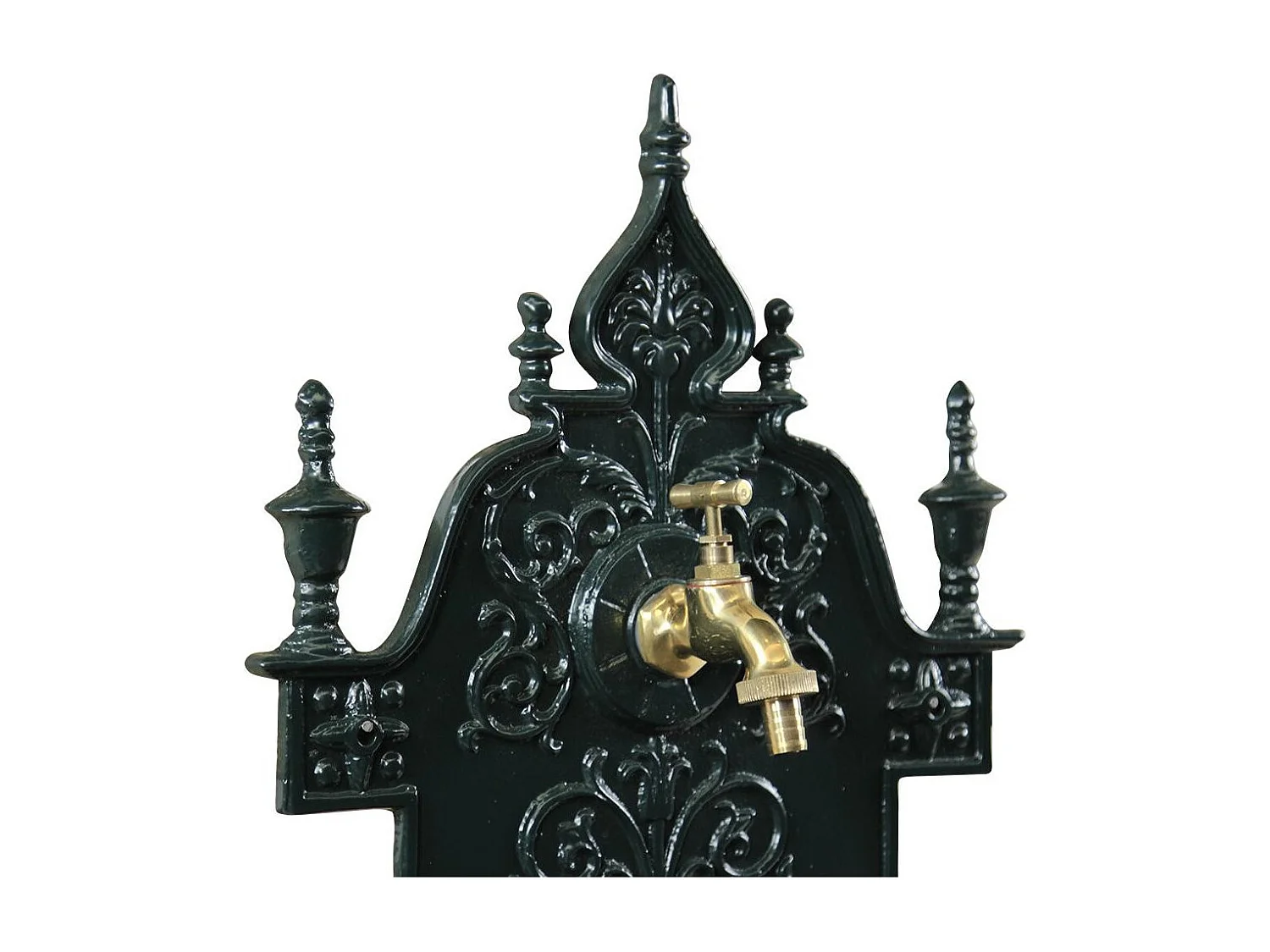 Fontaine de jardin Aluminium Vert - Décoration d'Autrefois