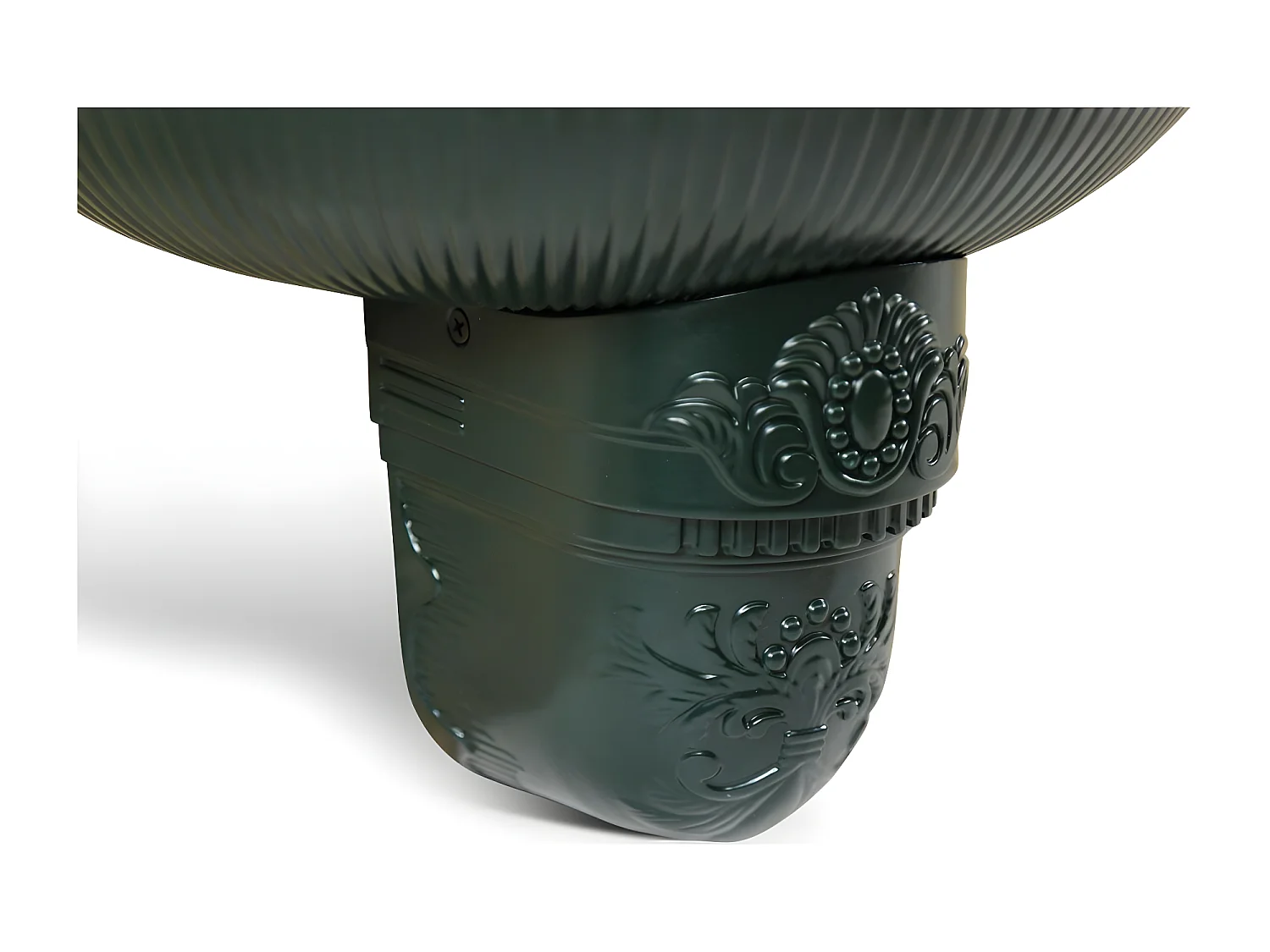 Fontaine de jardin Aluminium Vert - Décoration d'Autrefois