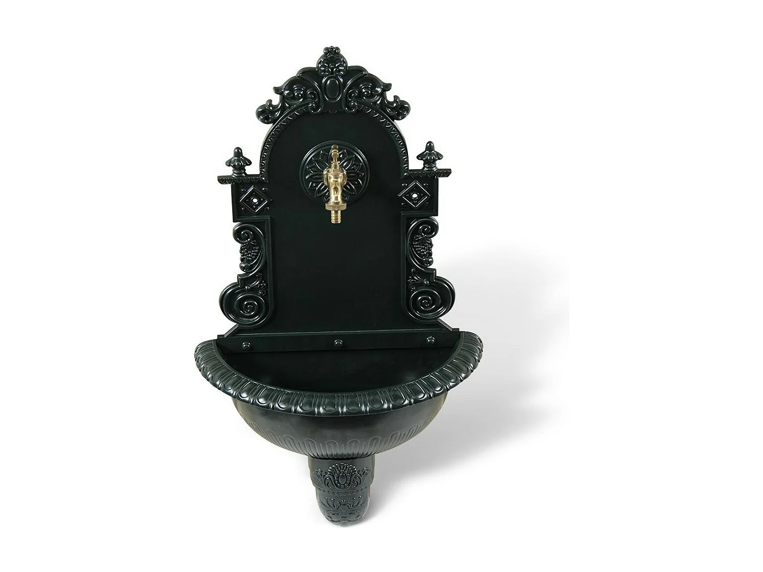 Fontaine de jardin Aluminium Vert - Décoration d'Autrefois