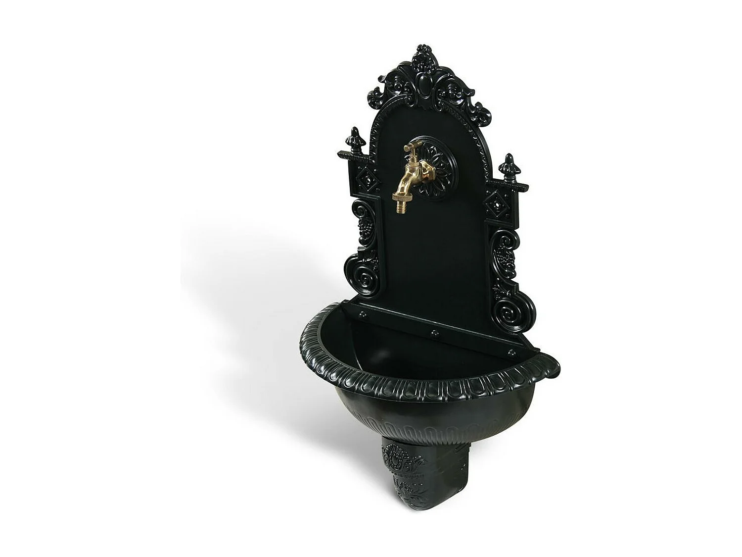 Fontaine de jardin Aluminium Vert - Décoration d'Autrefois