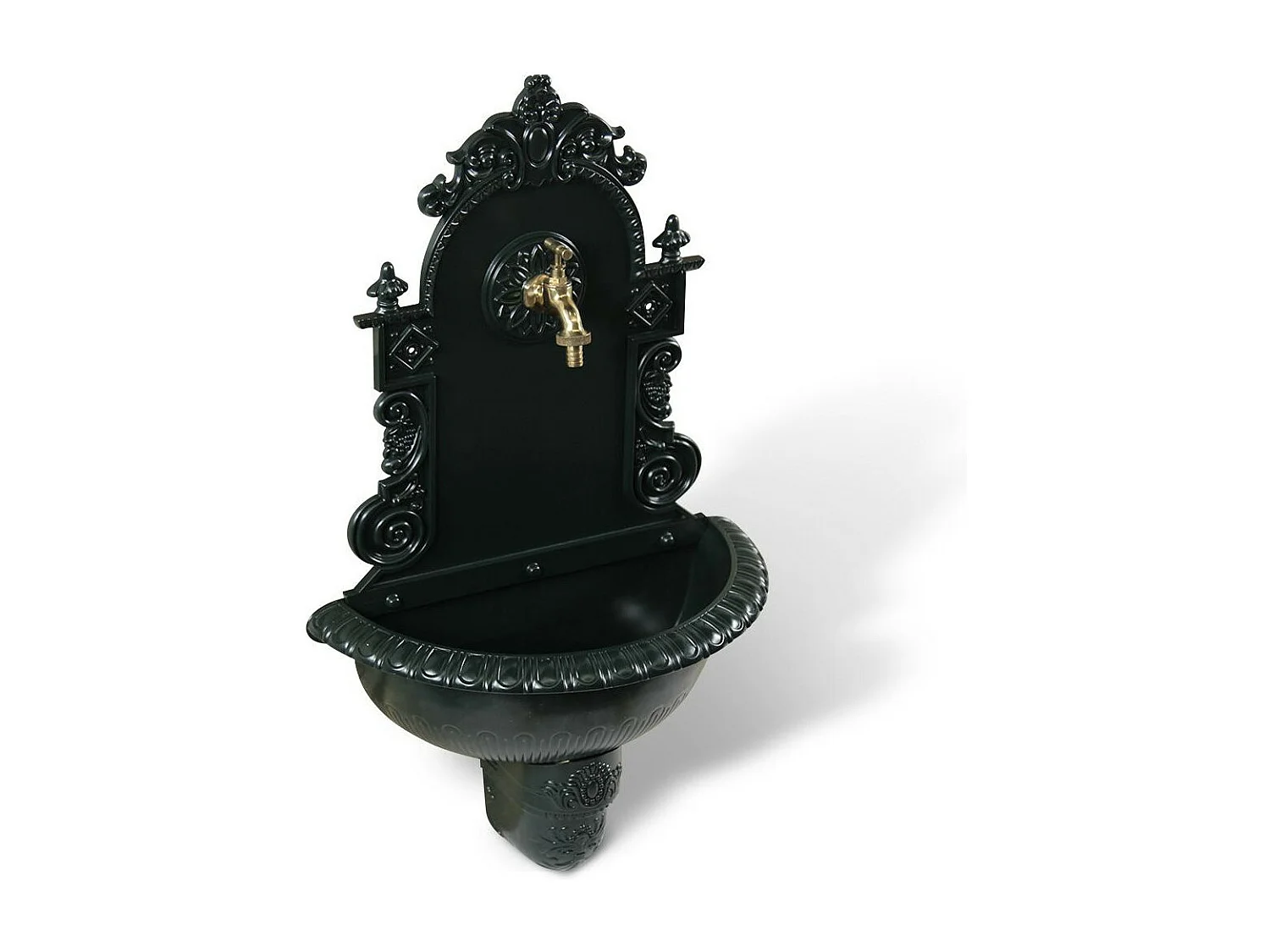 Fontaine de jardin Aluminium Vert - Décoration d'Autrefois