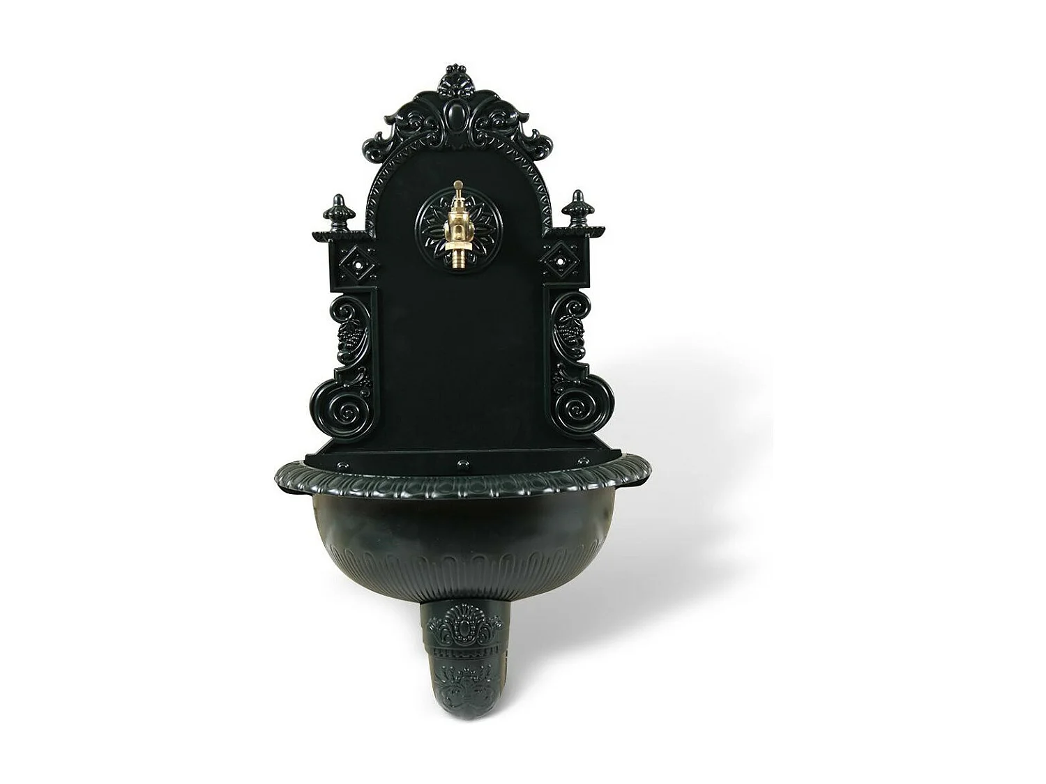 Fontaine de jardin Aluminium Vert - Décoration d'Autrefois