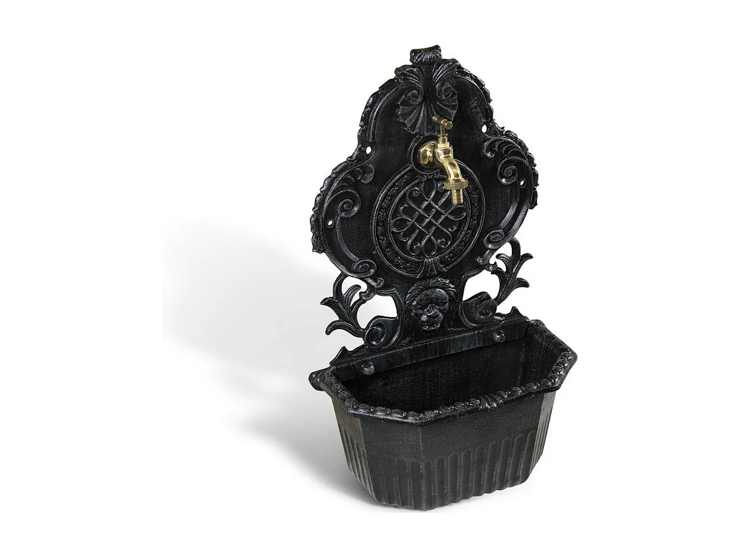 Fontaine de jardin Aluminium Gris - Décoration d'Autrefois