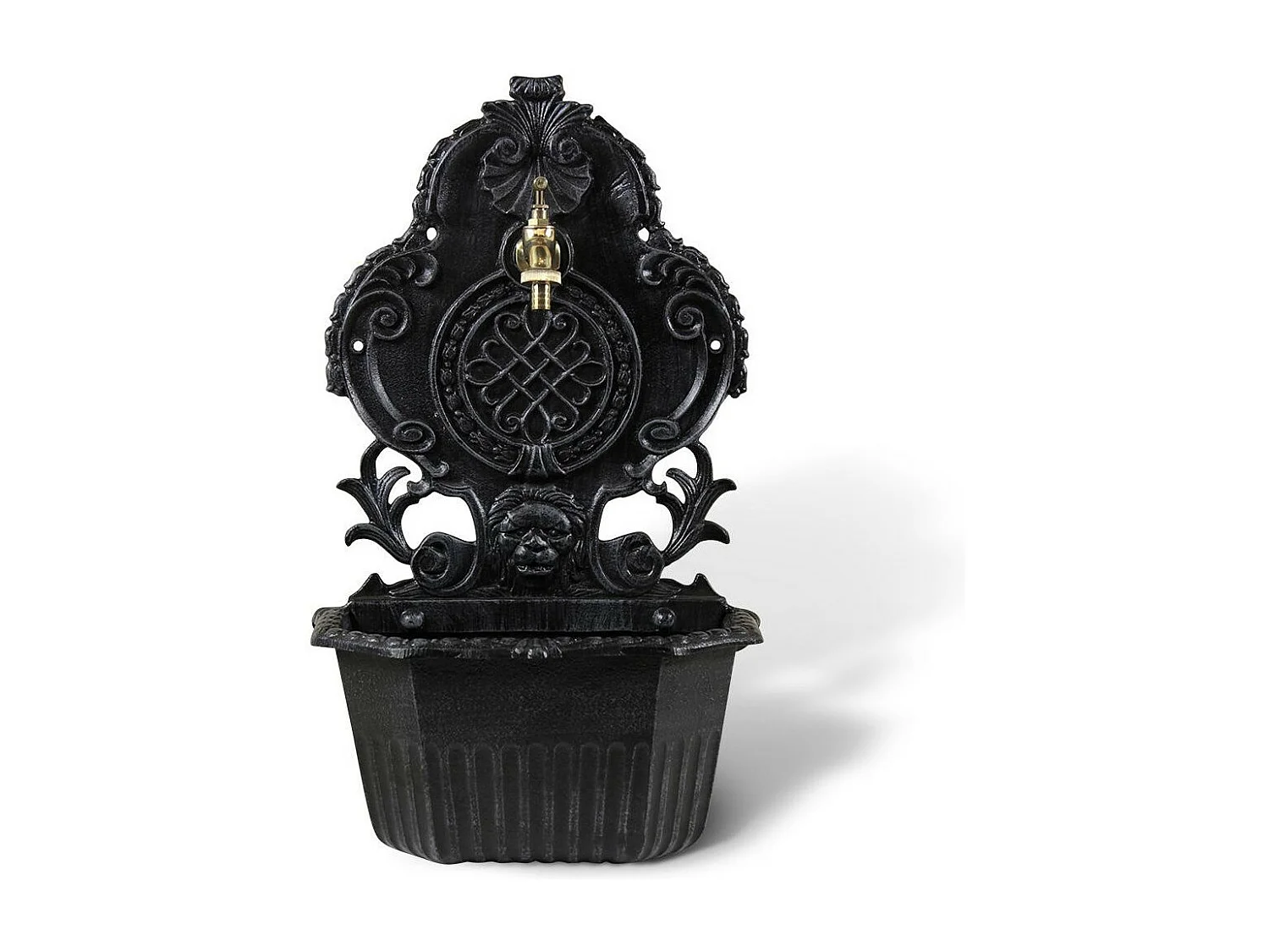 Fontaine de jardin Aluminium Gris - Décoration d'Autrefois