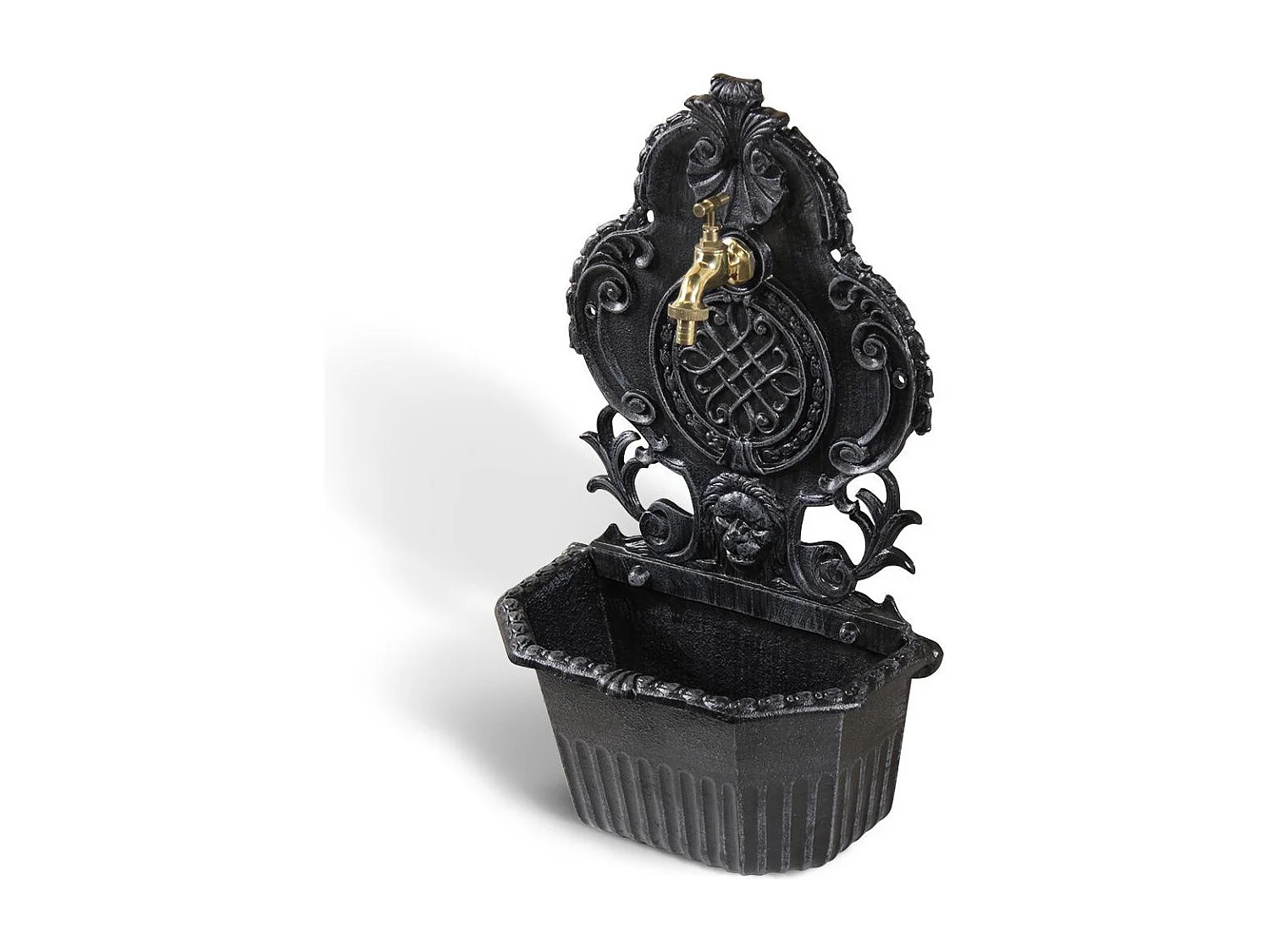 Fontaine de jardin Aluminium Gris - Décoration d'Autrefois