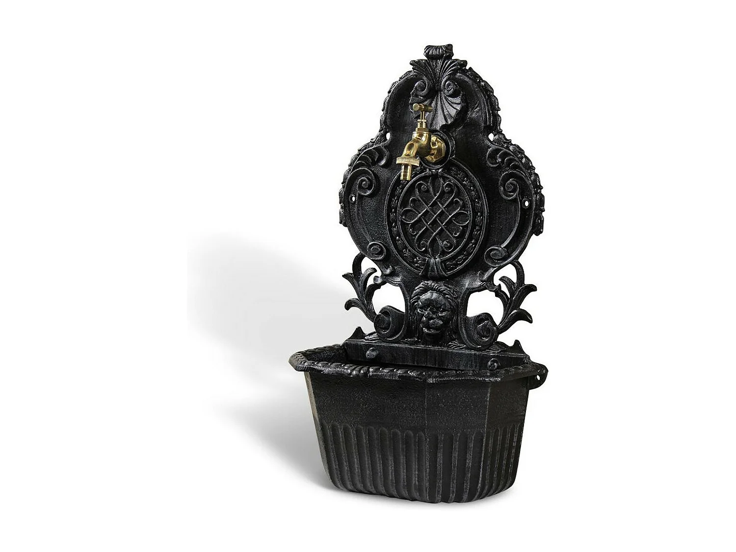 Fontaine de jardin Aluminium Gris - Décoration d'Autrefois