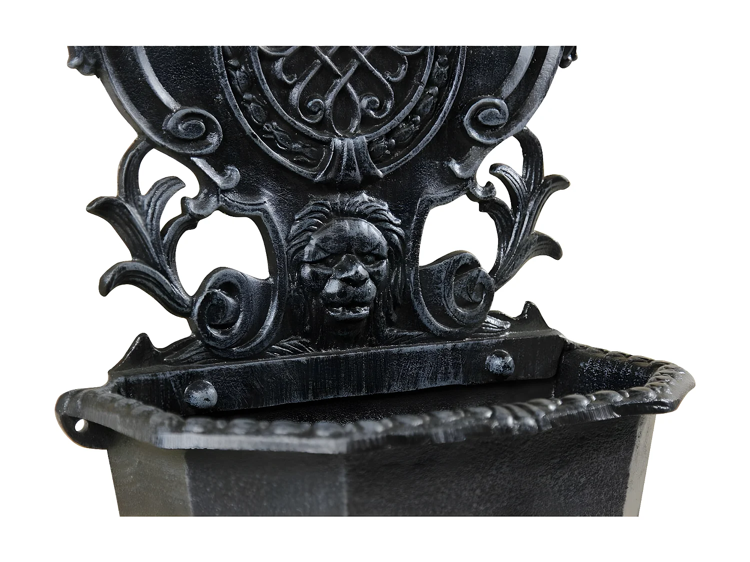 Fontaine de jardin Aluminium Gris - Décoration d'Autrefois