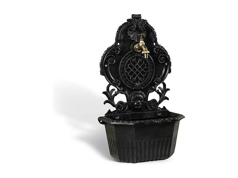 Fontaine de jardin Aluminium Gris - Décoration d'Autrefois