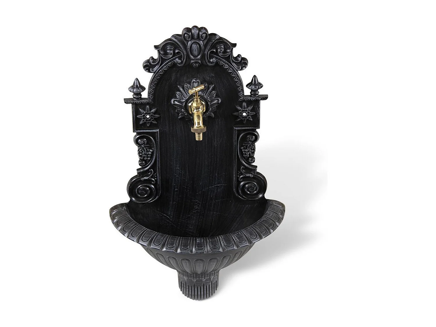 Fontaine de jardin Aluminium Gris - Décoration d'Autrefois