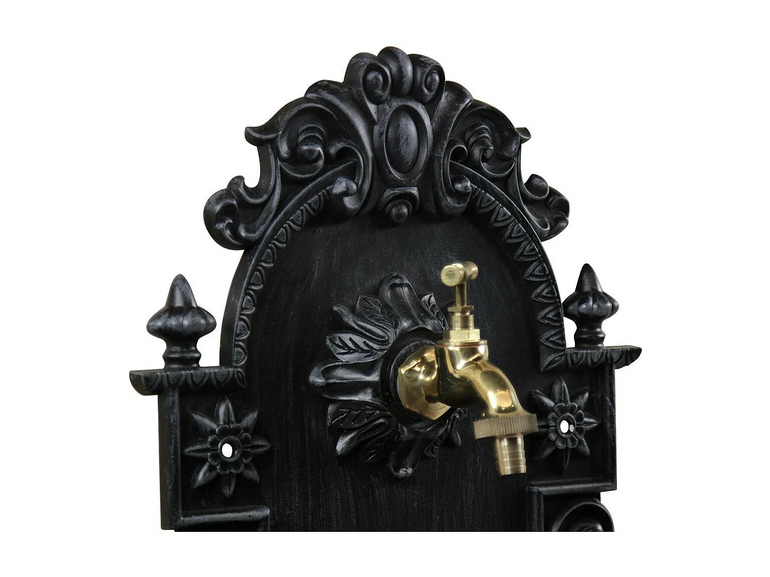 Fontaine de jardin Aluminium Gris - Décoration d'Autrefois