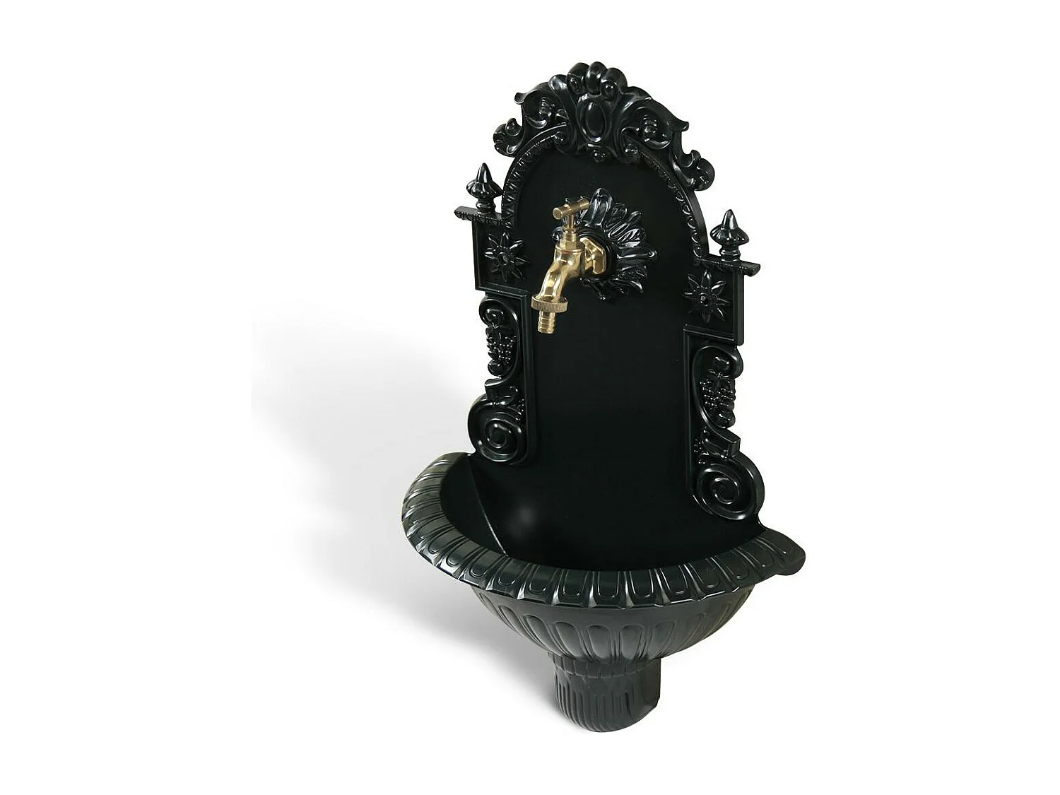 Fontaine de jardin Aluminium Vert - Décoration d'Autrefois