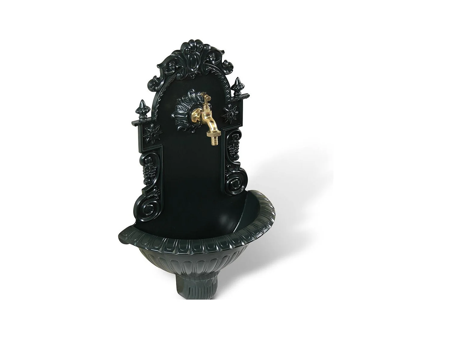 Fontaine de jardin Aluminium Vert - Décoration d'Autrefois