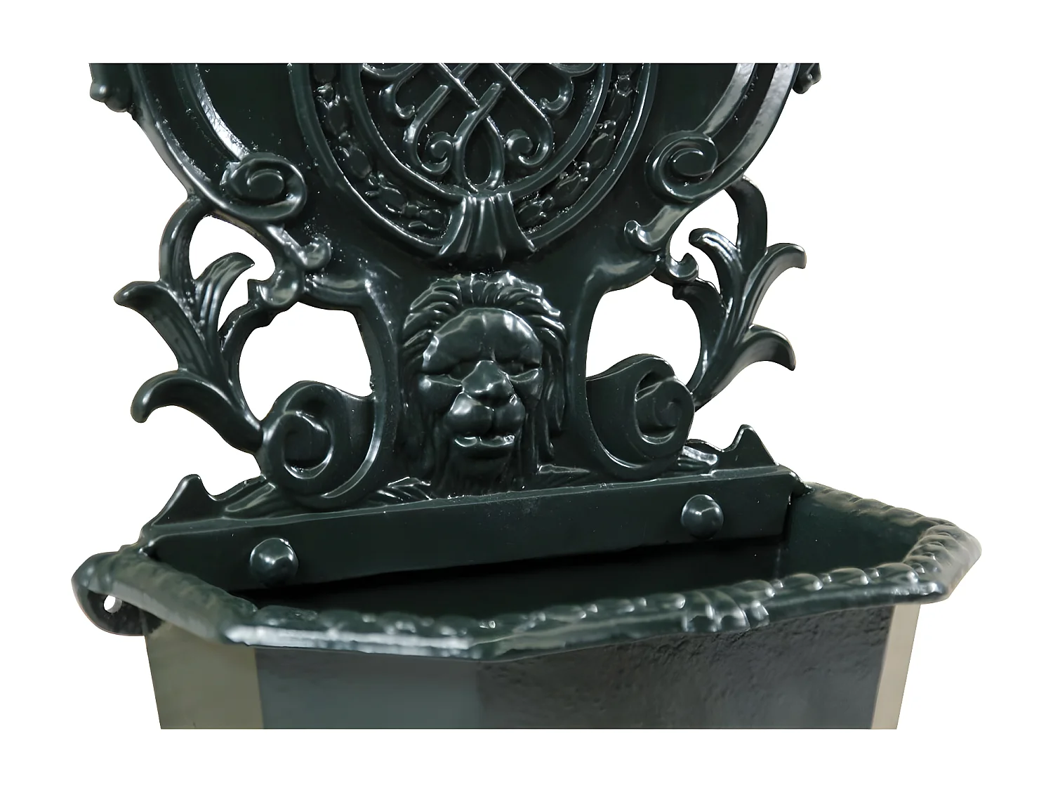 Fontaine de jardin Aluminium Vert - Décoration d'Autrefois